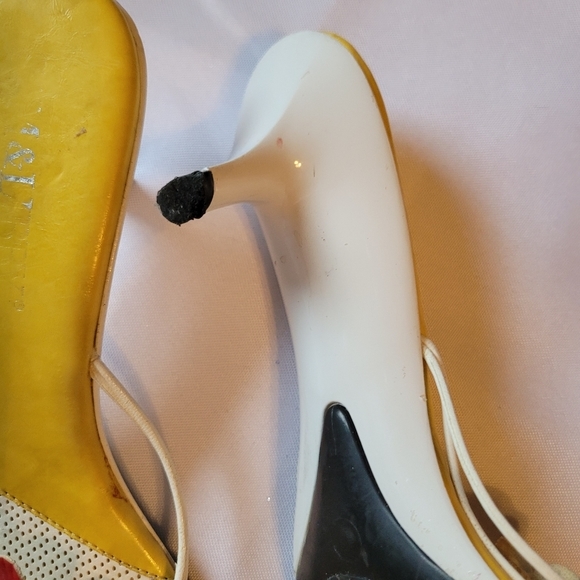 Summer mules flower Vintage Sam & Libby 6.5 - Picture 3 of 12